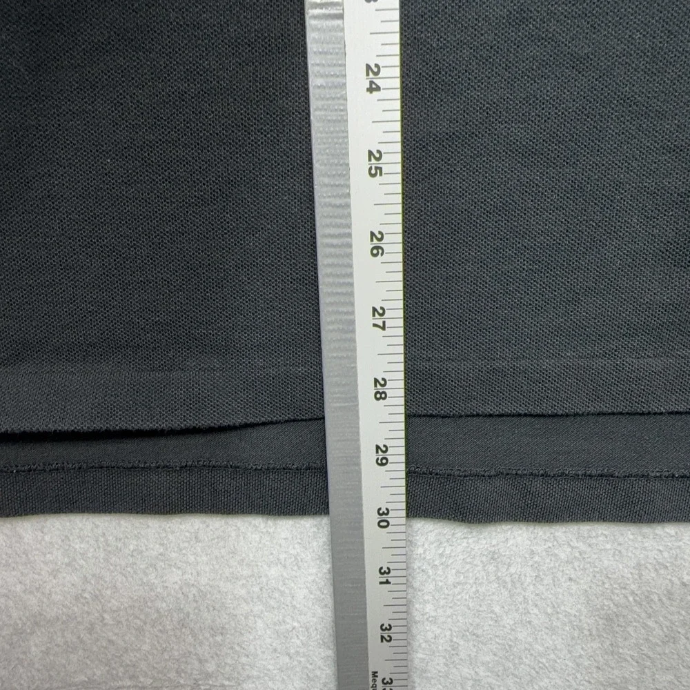 Ralph Lauren Polo Shirt Mens XL Black Crest Pocket Purveyors Fine Winter Apparel
